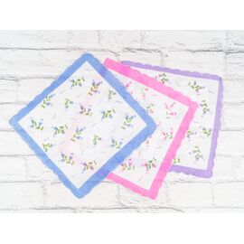 Носова хустка жіноча P72 mix р.30*30 "Shawls" недорого оптом від прямого постачальника