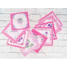 Фотография Носовой платок женский P84 mix р.20*20 "Shawls" недорого оптом от прямого поставщика