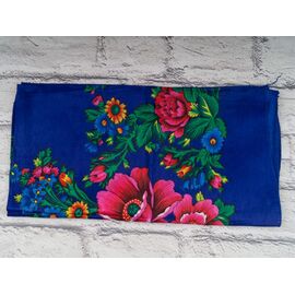 Фотография Платок женский P144 navy р.82*82 "Shawls" недорого оптом от прямого поставщика