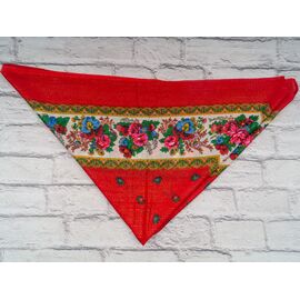 Фотография Платок женский P167 red люрикс р.76*76 "Shawls" недорого оптом от прямого поставщика