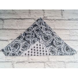 Хустка жіноча P227 black р.72*72 "Shawls" недорого оптом від прямого постачальника