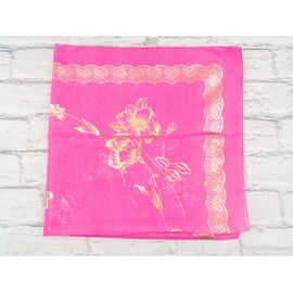 Хустка жіноча P244 fuchsia р.72*72 "Shawls" недорого оптом від прямого постачальника