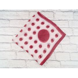 Хустка жіноча P253 wine р.72*72 "Shawls" недорого оптом від прямого постачальника