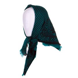 Фотография Платок женский P276 green р.75*75 "Shawls" недорого оптом от прямого поставщика