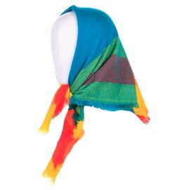 Хустка жіноча P301 green р.80*80 "Shawls" недорого оптом від прямого постачальника