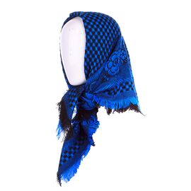 Хустка жіноча P304 blue р.78*78 "Shawls" недорого оптом від прямого постачальника