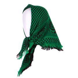 Хустка жіноча P306 green р.78*78 "Shawls" недорого оптом від прямого постачальника