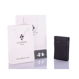 Гаманець чоловічий B026-36 black р.14*9*3 "Glamorta" недорого оптом від прямого постачальника