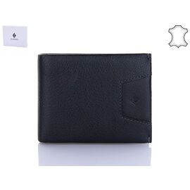 Гаманець чоловічий 555-19 black р.11*9.5*2 "Glamorta" недорого оптом від прямого постачальника