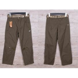 Штани підліткові 986 khaki р.20-28 "Obuv OK2" недорого оптом від прямого постачальника