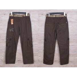 Штани підліткові 975 brown р.20-28 "Obuv OK2" недорого оптом від прямого постачальника