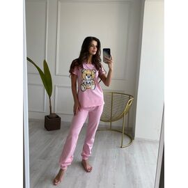 Фотография Пижама лёгкая женская 56 l.pink р.42-48 "GULLI" недорого оптом от прямого поставщика