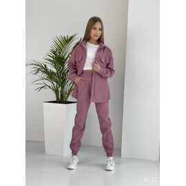 Фотография Костюм детский спортивный на девочку 8406 purple р.128-164 "iBamBino" недорого оптом от прямого поставщика