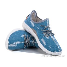 Кросівки чоловічі модні  YZ2 голубой (8 пар р.40-44) "Class Shoes" недорого оптом від прямого постачальника