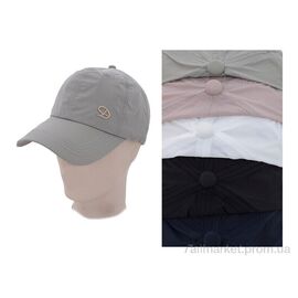 Кепка жіноча Весна/осінь FC026 mix (5 шт. р.сітка57-59) "KUINH" недорого оптом від прямого постачальника