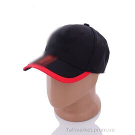 Фотография Кепка для мужчин Весна/осень 2008-3 black (5 шт. р.сетка 57-59) "KUINH" недорого оптом от прямого поставщика