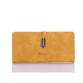 Фотография Кошелёк женский 7171 yellow р.19*9*2 "Trendshop" недорого оптом от прямого поставщика