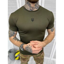 Футболка чоловіча 16 khaki р.M-3XL "Madoka" недорого оптом від прямого постачальника