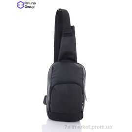 Сумка чоловіча WS002-4 black 30*15* см, "Reluna Group" недорого оптом від прямого постачальника
