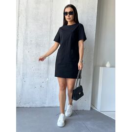 Фотография Платье летнее женское 040 black р.42-52 "Tori" недорого оптом от прямого поставщика