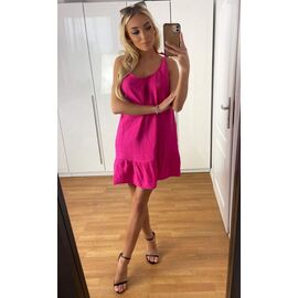 Фотография Платье летнее женское T1 crimson р.42-48 "Tori" недорого оптом от прямого поставщика