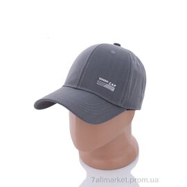 Фотография Кепка для мужчин Весна/осень PM008-1 grey (3 шт. р.сетка 57-59) "KUINH" недорого оптом от прямого поставщика