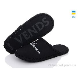 Фотография Тапки детские домашние Весна/осень 260W чорний (9 пар р.36-41) "Active" недорого оптом от прямого поставщика