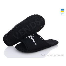 Тапки жіночі для будинку Весна/осінь 267W чорний (9 пар р.36-41) "Active" недорого оптом від прямого постачальника