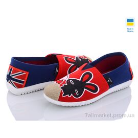 Сліпони жіночі тканинні Весна/осінь 16-2W зайцы (8 пар р.36-41) "Active" недорого оптом від прямого постачальника