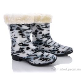 Фотография Резиновая обувь женская Весна/осень 010-239A (8 пар р.36-41) "Мир" недорого оптом от прямого поставщика