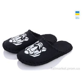 Тапки чоловічі домашні Весна/осінь 359M черный (9 пар р.40-45) "Active" недорого оптом від прямого постачальника