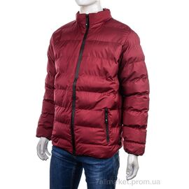 Куртка чоловіча Весна/осінь G8088 bordo (6 шт. р.сіткаL-5XL) "M7" недорого оптом від прямого постачальника