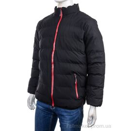 Куртка чоловіча Весна/осінь G8088 black (6 шт. р.сіткаL-5XL) "M7" недорого оптом від прямого постачальника