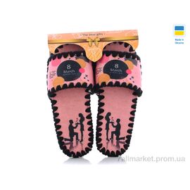 Фотография Тапки женские для дома Весна/осень 571W (10 пар р.36-41) "Active" недорого оптом от прямого поставщика