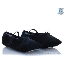 Чешки жіночі Весна/осінь 002 black (41-46) (6 пар р.41-46) "Dance Shoes" недорого оптом від прямого постачальника