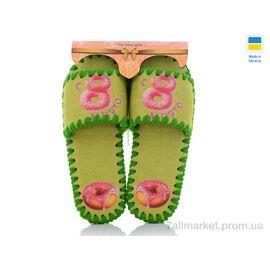 Тапки жіночі для будинку Весна/осінь 565 (10 пар р.36-41) "Active" недорого оптом від прямого постачальника