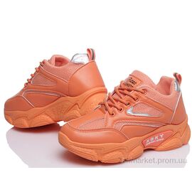 Кросівки жіночі модні Весна/осінь Prime N818 orange (6 пар р.35-40) "Prime-Opt" недорого оптом від прямого постачальника