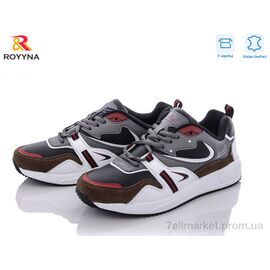 Кросівки чоловічі модні Весна/осінь 050 WВ (8 пар р.41-46) "ROYYNA" недорого оптом від прямого постачальника