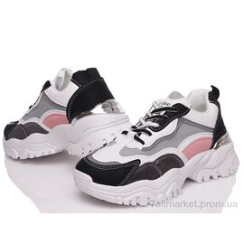 Кросівки жіночі модні Весна/осінь Prime N902 WIHTE-PINK (5 пар р.36-40) "Prime-Opt" недорого оптом від прямого постачальника