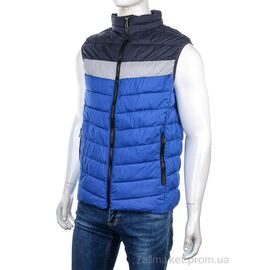 Чоловічий жилет Весна/осінь 88967 navy (5 шт. р.сіткаM-3XL) "M7" недорого оптом від прямого постачальника