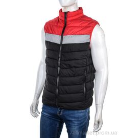 Чоловічий жилет Весна/осінь 88967 red (5 шт. р.сіткаM-3XL) "M7" недорого оптом від прямого постачальника