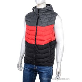 Чоловічий жилет Весна/осінь 88592 grey (5 шт. р.сіткаM-3XL) "M7" недорого оптом від прямого постачальника