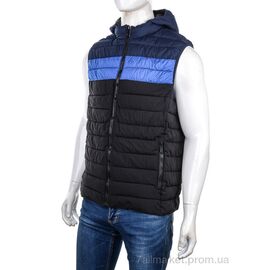 Чоловічий жилет Весна/осінь 88593 navy (5 шт. р.сіткаM-3XL) "M7" недорого оптом від прямого постачальника