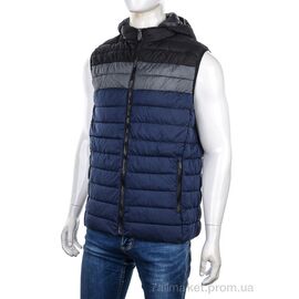 Чоловічий жилет Весна/осінь 88593 black (5 шт. р.сіткаM-3XL) "M7" недорого оптом від прямого постачальника