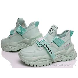 Кросівки жіночі модні Весна/осінь Prime ND009 mint (5 пар р.36-40) "Prime-Opt" недорого оптом від прямого постачальника