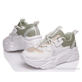 Кросівки жіночі модні Весна/осінь Prime N5518 GREEN(37-40) (4 пар р.37-40) "Prime-Opt" недорого оптом від прямого постачальника