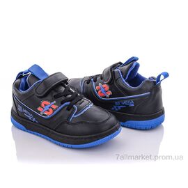 Кросівки дитячі модні Весна/осінь B2211 blue (12 пар р.25-30) "Мир" недорого оптом від прямого постачальника