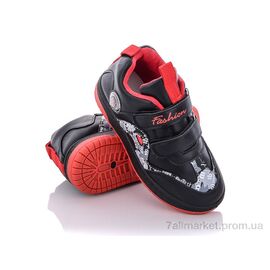 Кросівки дитячі модні Весна/осінь A232B red (12 пар р.25-30) "Мир" недорого оптом від прямого постачальника