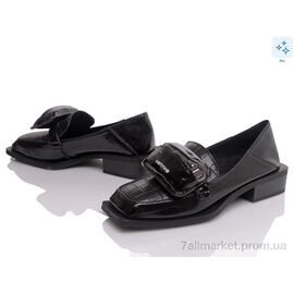 Туфлі жіночі стильні Весна/осінь Prime XD230-51 черный (6 пар р.36-40) "Prime-Opt" недорого оптом від прямого постачальника