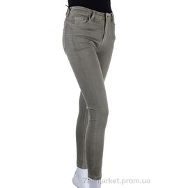 Джинси жіночі Весна/осінь S9042-11 army-green (6 шт. р.сітка25-30) "Мир" недорого оптом від прямого постачальника